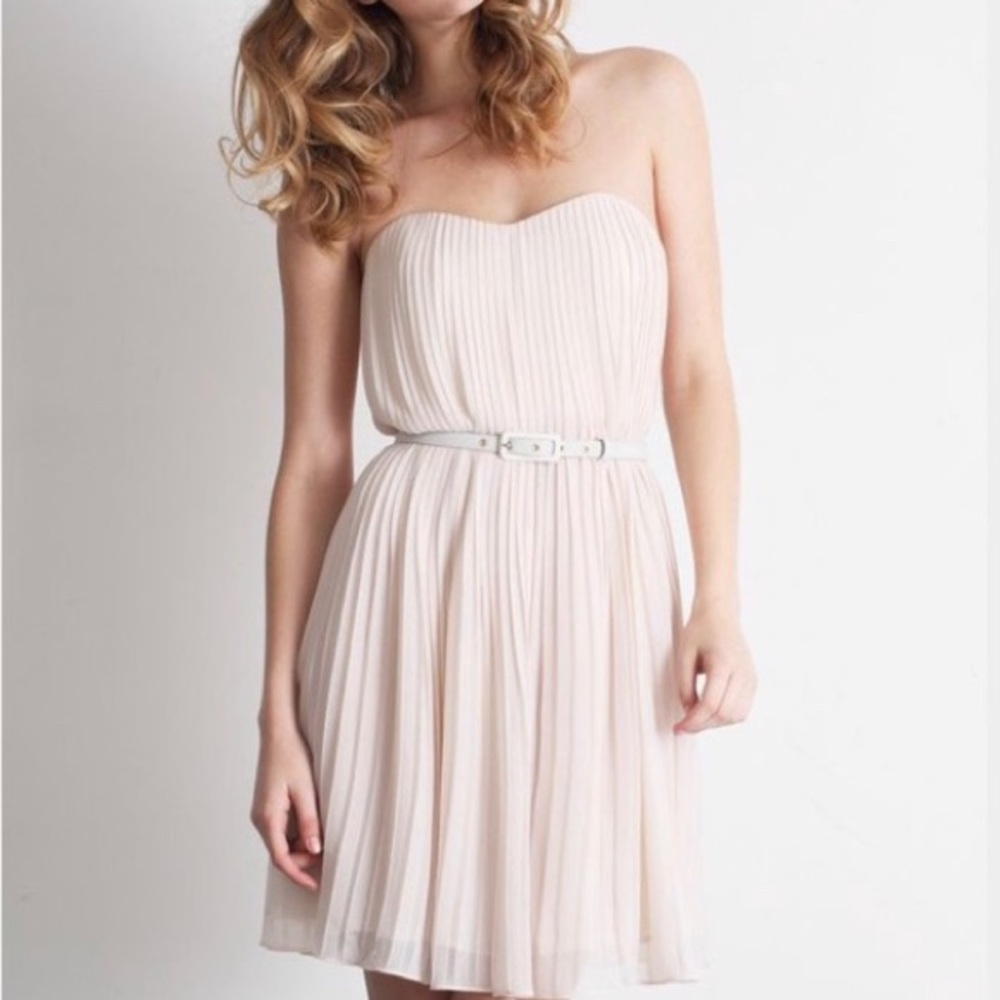 French Connection Pleated Dress